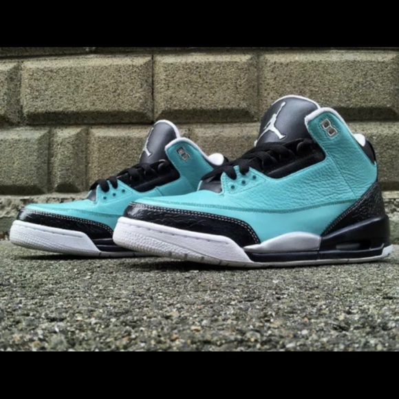 ?Tiffany Blue Air Jordan 3 Sz. 9.5 Custom Made ? main image 9